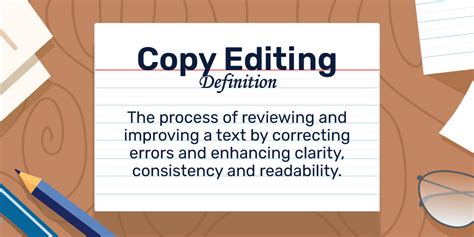 Copy editor definition - 9. Writer’s Digest. Cost: $799. Duration: 10 weeks. Through 10 weekly lessons taught by experienced copy editors in news and book publishing, the copy editing certificate program run by Writer’s Digest is a suitable crash course for all those who are planning to start their freelance editing career.